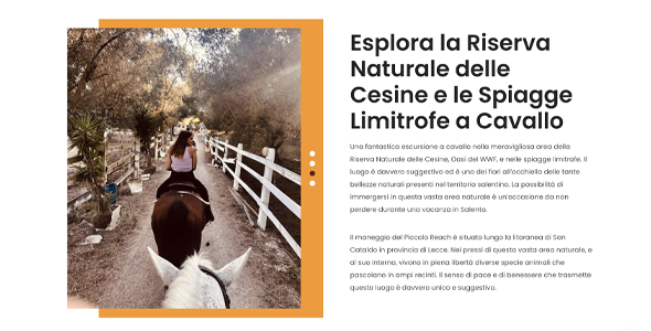 Escursioni a Cavallo nel Salento | Maneggio Il Piccolo Ranch - San ...